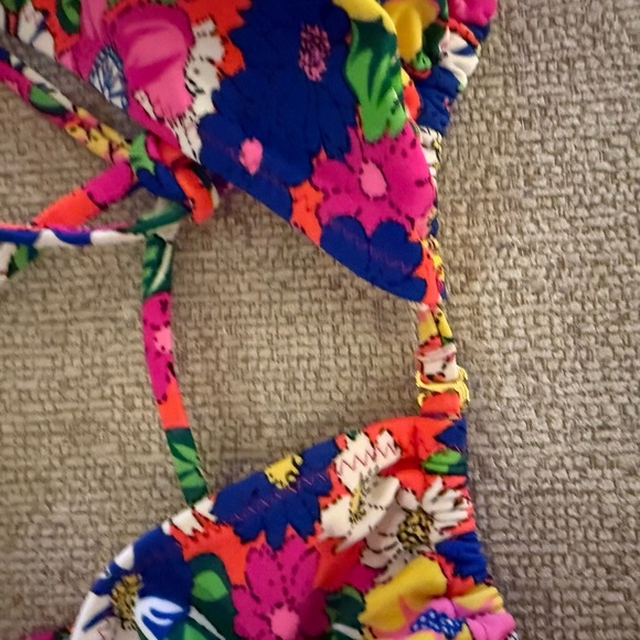 Vanessa Mooney Multicolor Bikini Top - Picture 2 of 4